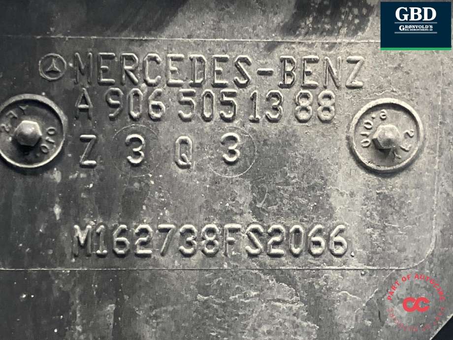 Kjølevifte elektrisk til VW Crafter 2011-2016 (Type I, Fase 2) (VALEO|2E0 959 455 A|A 906 906 25 00|A 906 505 13 88)