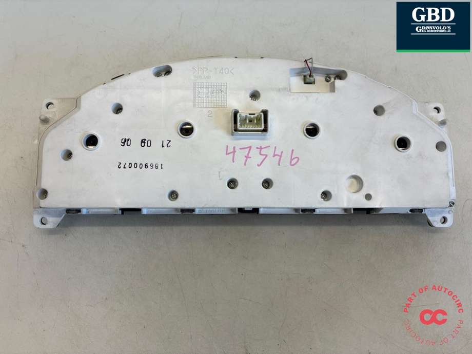 Instrumentpanel til Volvo XC90 2002-2006 (Type I, Fase 1) (36050548|30765607|)