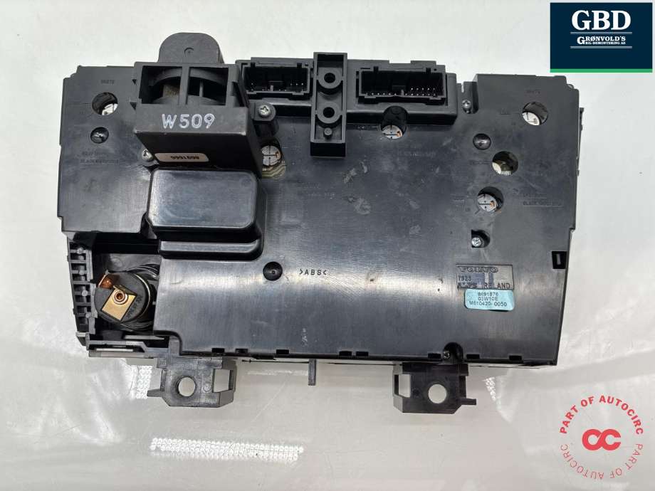Varmeapparat betjening til Volvo V70 2000-2004 (Type II, Fase 1) (8691876|)