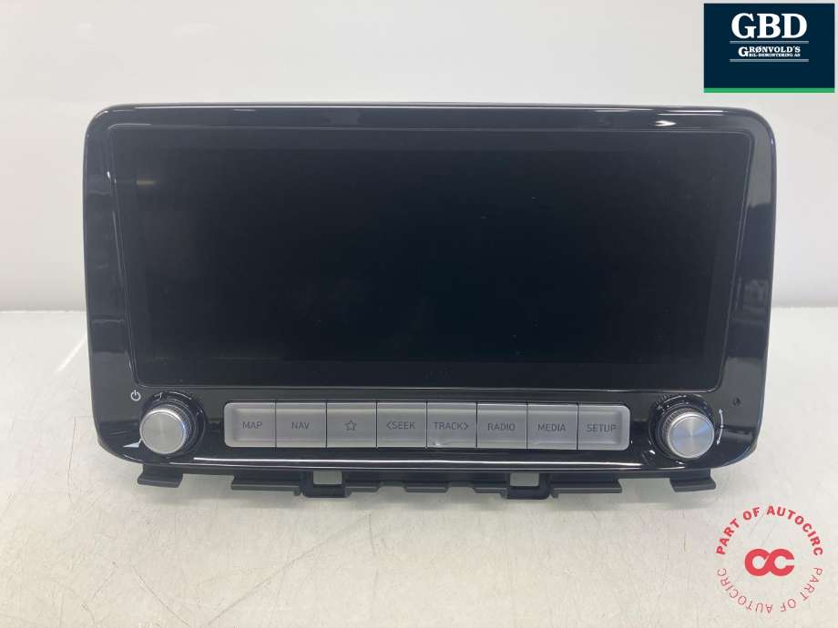 Bilstereo navigasjon til Hyundai Kona 2021-2023 (Type I, Fase 2)  (96560K 4620NVC|96560-K4620NVC|IW0140F0SWE)