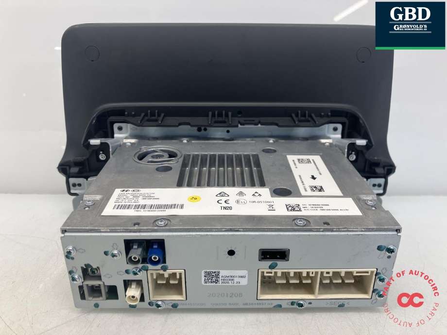 Bilstereo navigasjon til Hyundai Kona 2021-2023 (Type I, Fase 2)  (96560K 4620NVC|96560-K4620NVC|IW0140F0SWE)