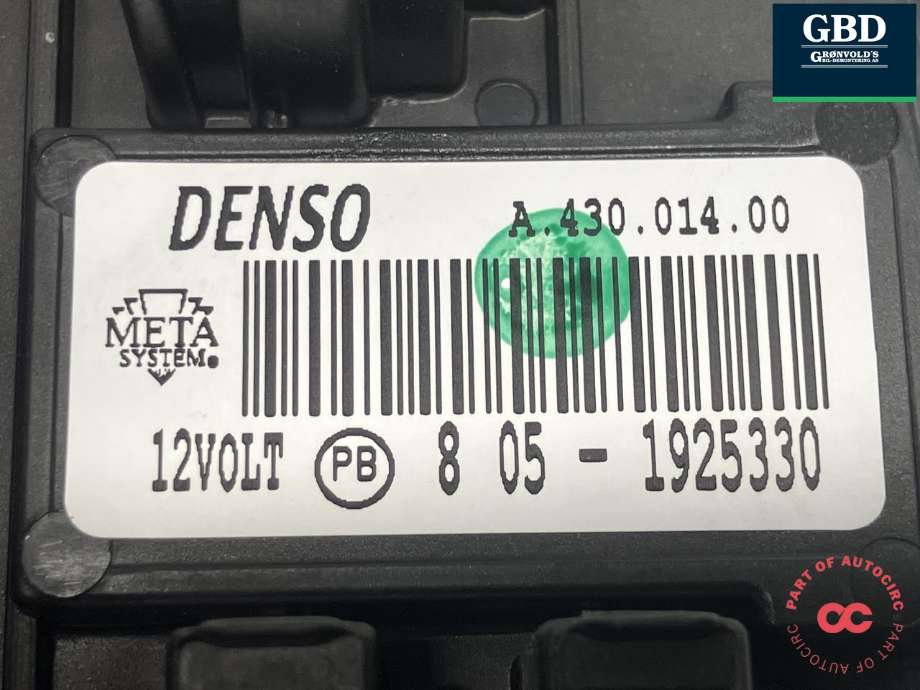 Varmeapparat motor til Peugeot Partner 2015-2019 (Type II, Fase 2) (DENSO|6441 CG|8 05-1925330|A.430.014.00)