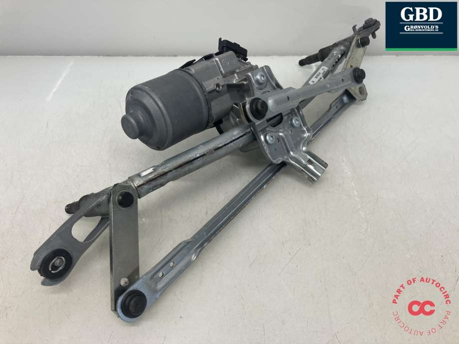 Viskermotor frontrute komplett m/overføring til Peugeot Partner 2015-2019 (Type II, Fase 2)  (BOSCH|6405 LK|96 828 614 80|0 390 241 621)