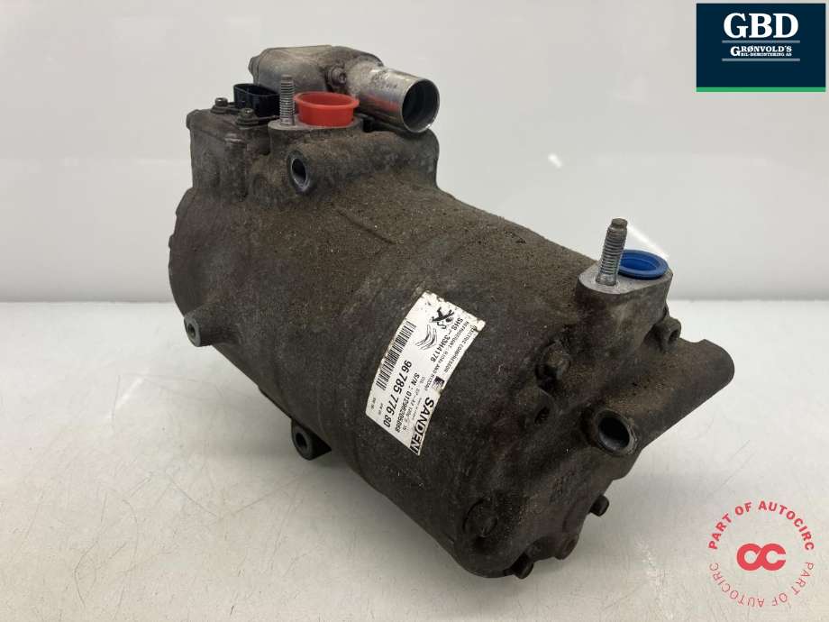 Aircondition kompressor elbil til Peugeot Partner 2015-2019 (Type II, Fase 2)  (SANDEN|96 785 776 80|SHS-33H4178|)