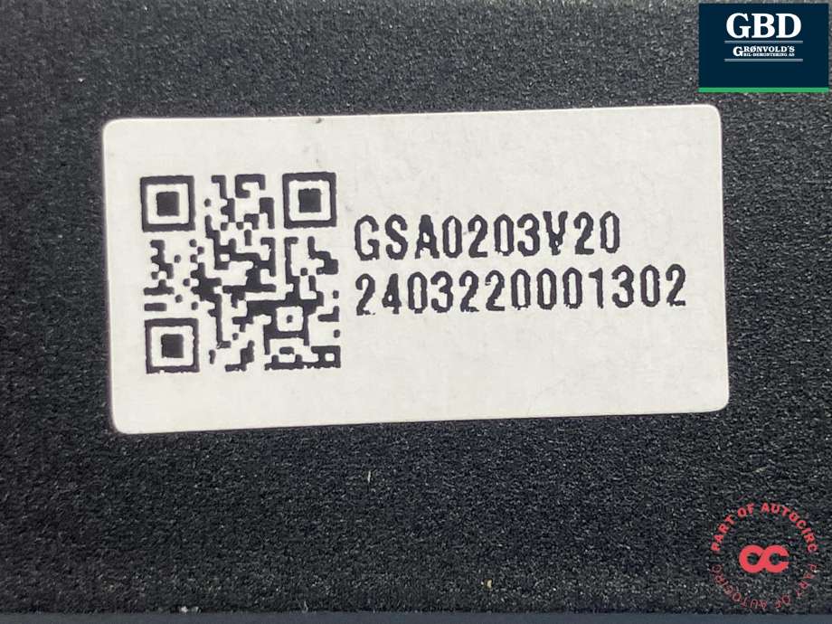 Styreenhet diverse til Hyundai Ioniq 5 2021-->> (GSA0203V20|2403220001302|)