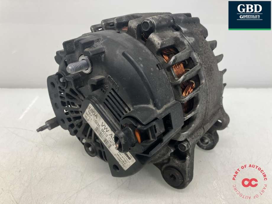 Dynamo diesel til VW Passat 2011-2015 (B7) (B7) (VALEO|03L 903 023 B|03L 903 023 BX|FG18T051)