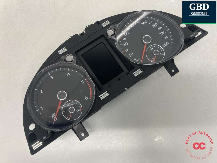 Instrumentpanel til VW Passat 2011-2015 (B7) (B7) (3AA 920 870 D|3AA 920 870 DX|069685)