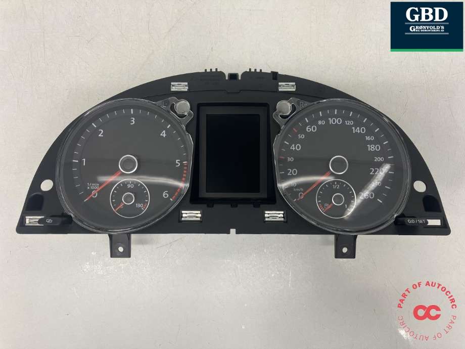 Instrumentpanel til VW Passat 2011-2015 (B7) (B7) (3AA 920 870 D|3AA 920 870 DX|069685)
