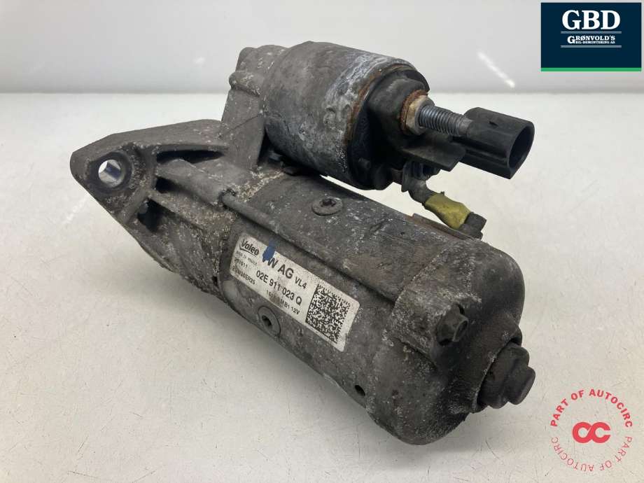 Starter diesel til VW Passat 2011-2015 (B7) (B7) (VALEO|02E 911 024 C|02E 911 023 Q|281011)