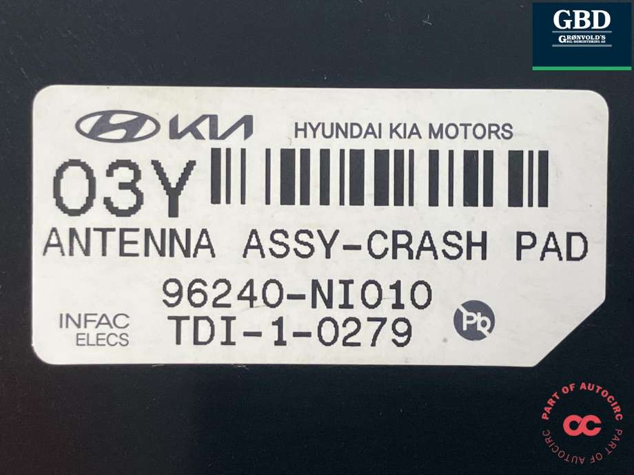 Antenne til Hyundai Ioniq 5 2021-->> (96240-NI010|)