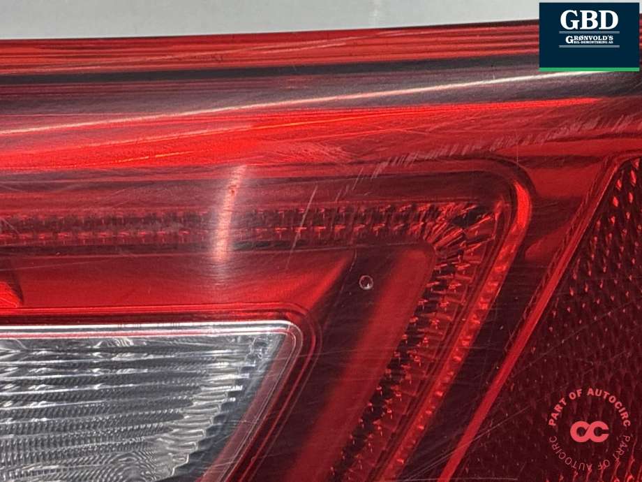 Baklykt venstre indre til Nissan Qashqai 2014-2021 (Type II) (265554EA5E|)