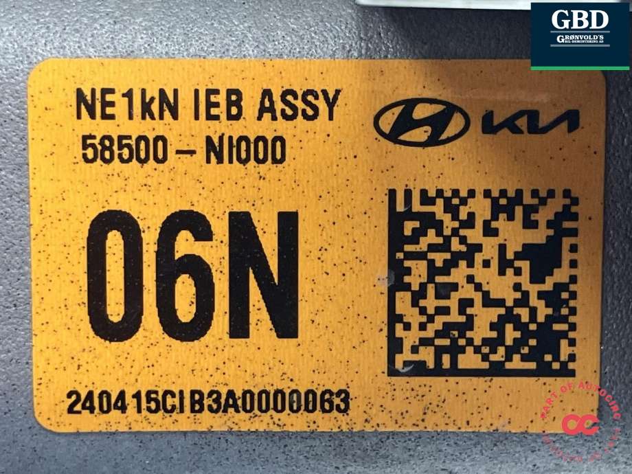 ABS sentral til Hyundai Ioniq 5 2021-->>  (58500-NI000|)
