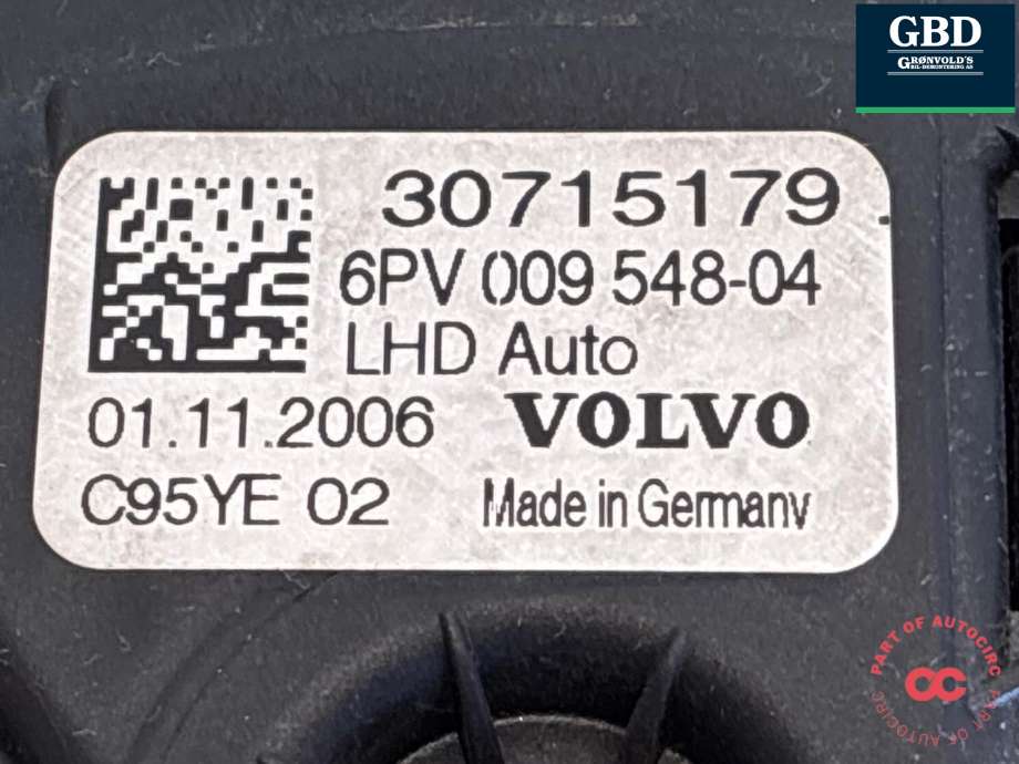 Pedal gass til Volvo XC90 2002-2006 (Type I, Fase 1)  (30683521|30715179|)