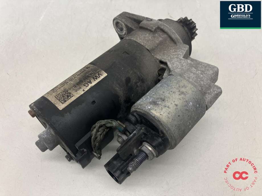 Starter diesel til VW Caddy 2015-2020 (Type III, Fase 3)  (BOSCH|02M 911 024 C|02M 911 024 CX|0 001 153 009)