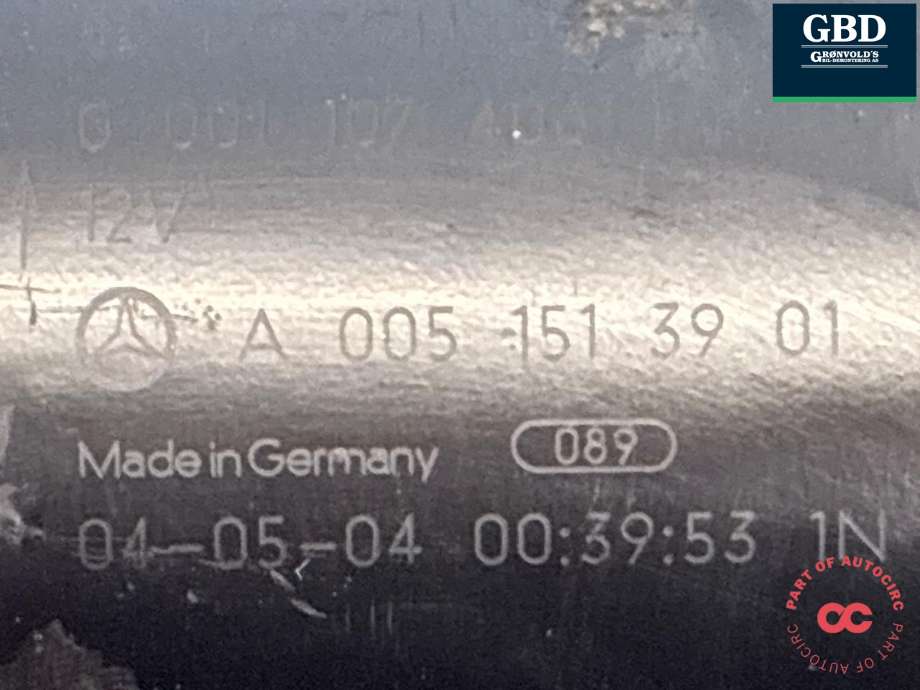 Starter til Mercedes CLK 2002-2009 (C209) (C209) (A 005 151 39 01|)