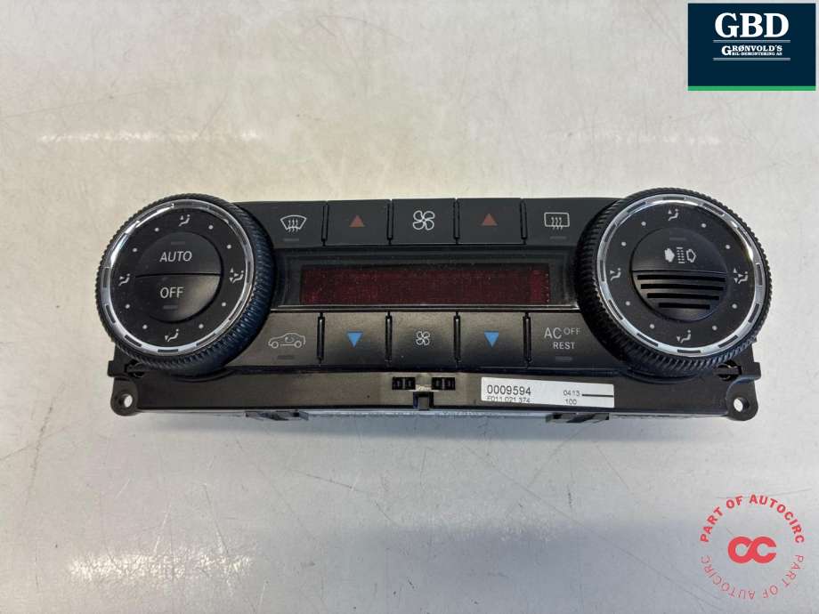 Varmeapparat betjening til Mercedes CLK 2002-2009 (C209) (C209) (A 203 830 32 85|A 203 830 19 85|)