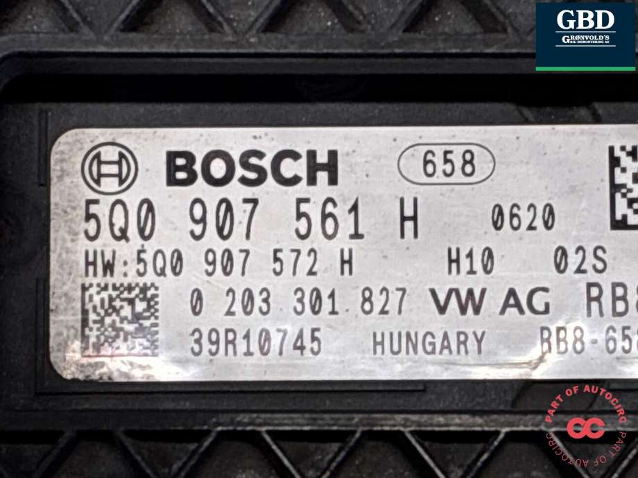 Sensor radar til VW e-Golf 2017-2020 (Fase 2)  (5Q0 907 561 H|)