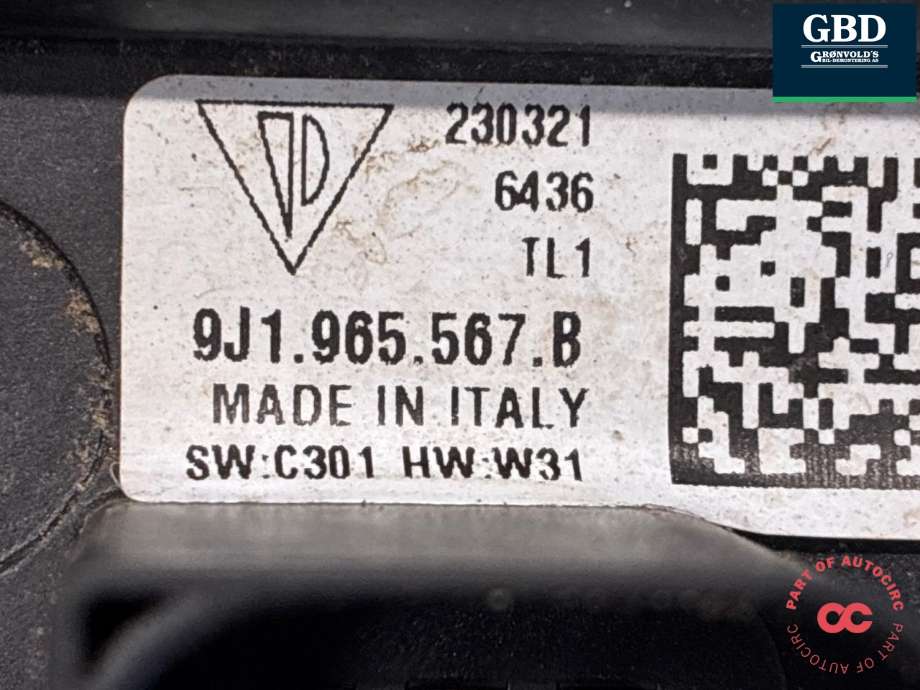 Vannpumpe elektrisk til Audi e-tron GT 2021-->>  (9J1 965 567 G|9J1 965 567 B|)