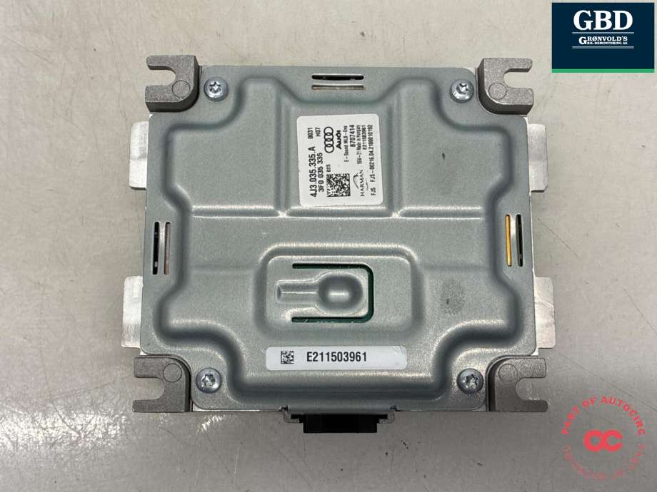 Styreenhet diverse til Audi e-tron GT 2021-->> (4J3 035 335 A|)