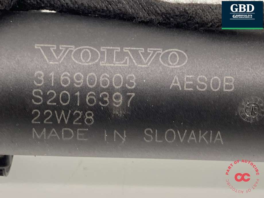 Baklukedemper venstre til Volvo XC90 2015-2025 (Type II)  (31690603|)