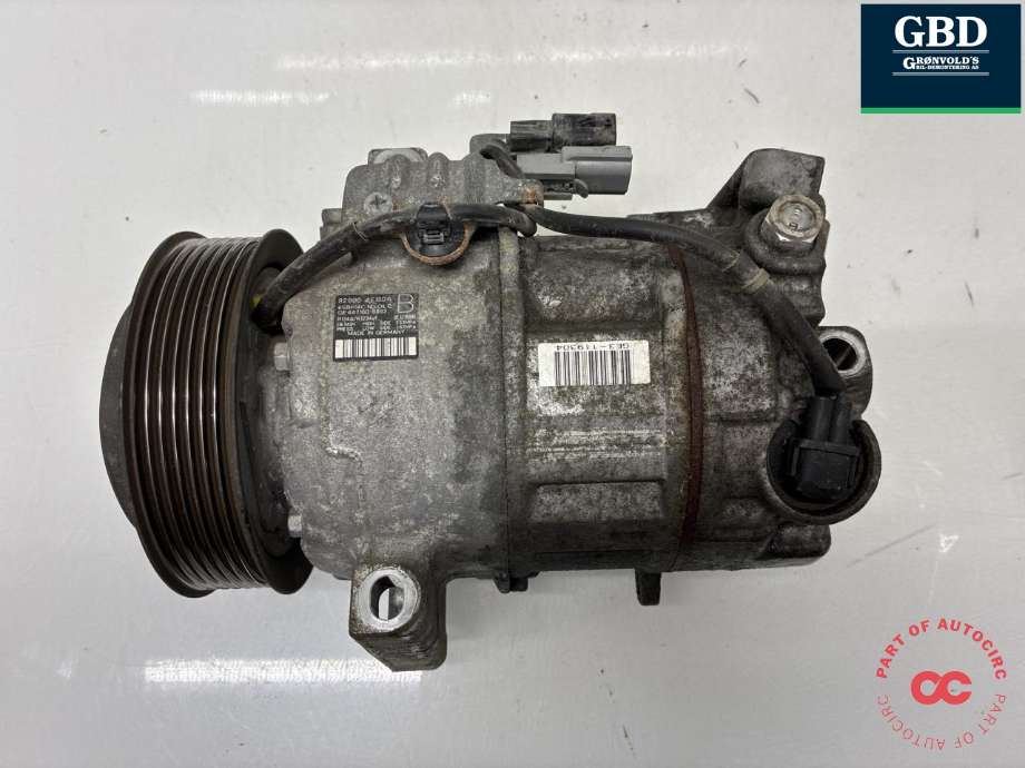 Aircondition kompressor til Nissan Qashqai 2014-2021 (Type II) (926004EB0A|)