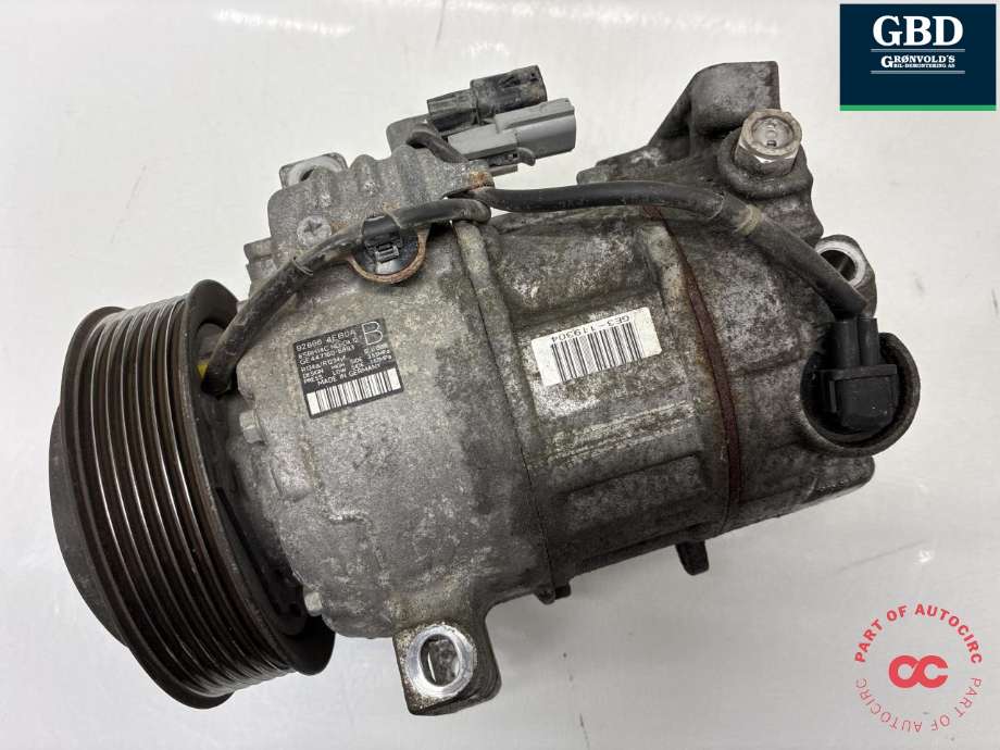 Aircondition kompressor til Nissan Qashqai 2014-2021 (Type II) (926004EB0A|)