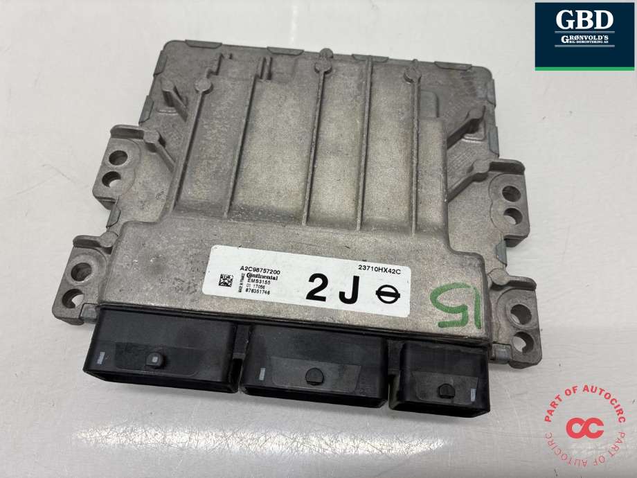 Styreenhet motor til Nissan Qashqai, 2014-2021 (Type II)  (23710HX42C)