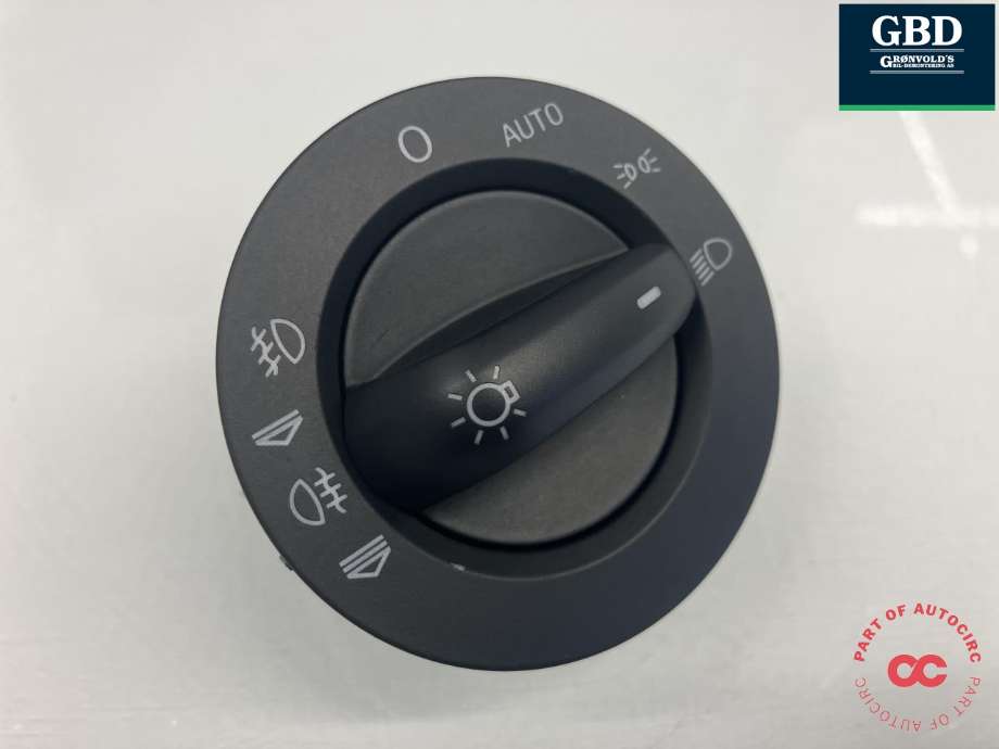 Bryter lys til Audi A6 2005-2008 (Type III, Fase 1) (C6) (C6) (4F1 941 531 E  5PR|)