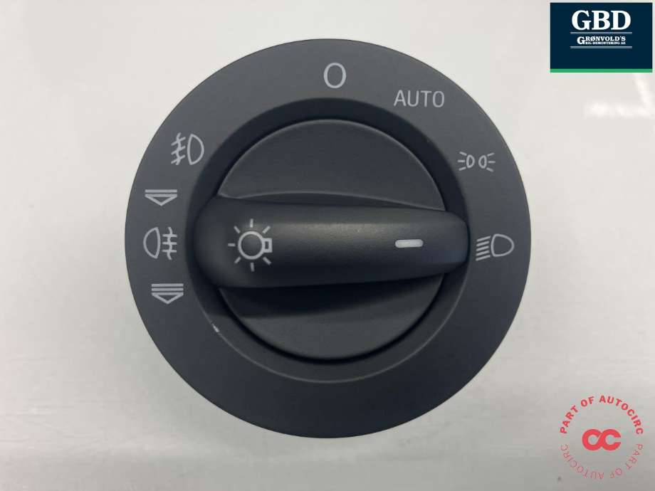 Bryter lys til Audi A6 2005-2008 (Type III, Fase 1) (C6) (C6) (4F1 941 531 E  5PR|)