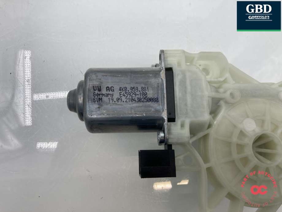 Ruteheis, kun motor, høyre bak til VW ID.4 2020-->>  (|4K0 959 881)