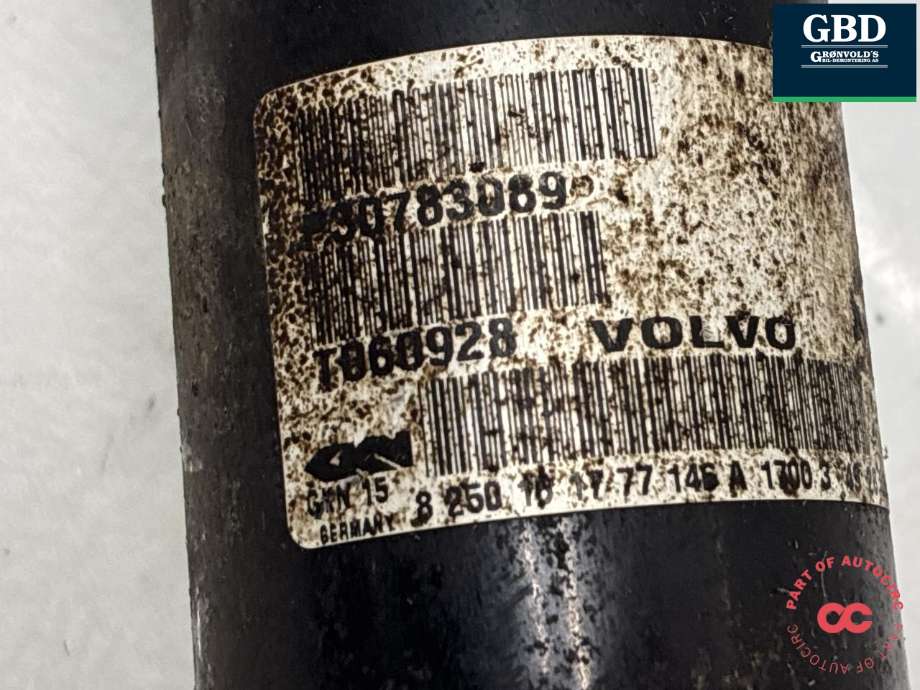 Drivaksel venstre foran, diesel/automat til Volvo XC90 2002-2006 (Type I, Fase 1) (36051044|)