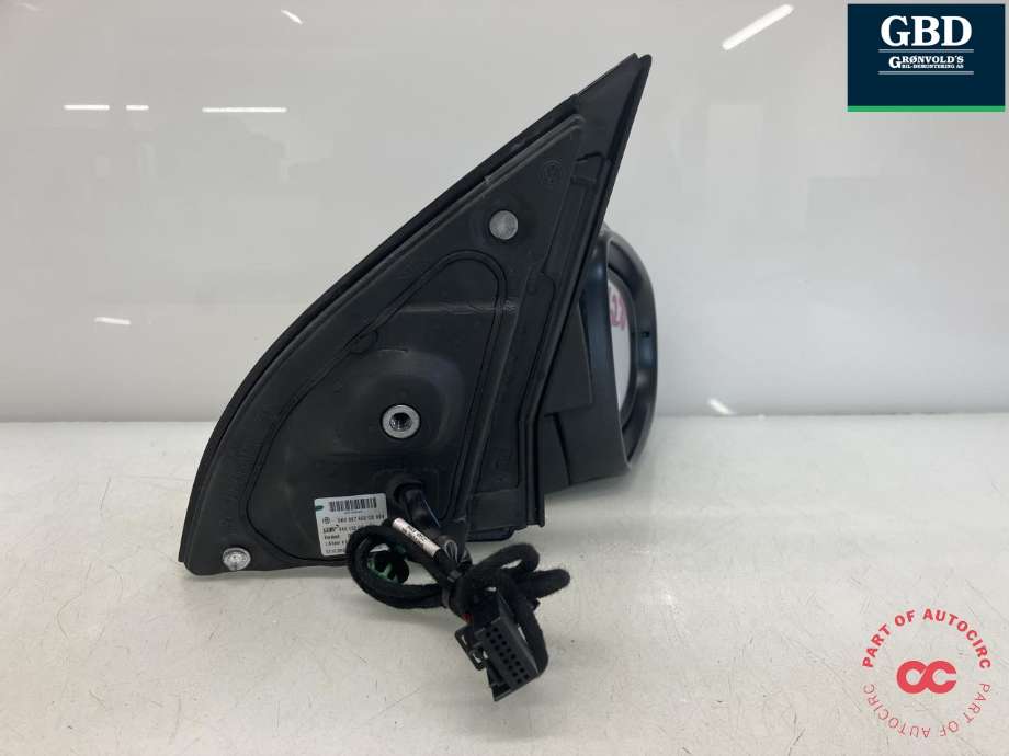 Speil høyre til VW Golf VI 2008-2012  (5K0 857 508 AD 9B9|5K0 857 502 CB|563 102 CB)
