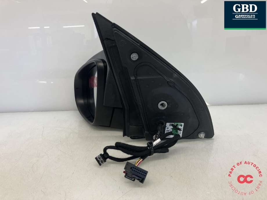 Speil venstre til VW Golf VI 2008-2012  (5K0 857 507 AD 9B9|5K0 857 501 CD|563 101 CD)