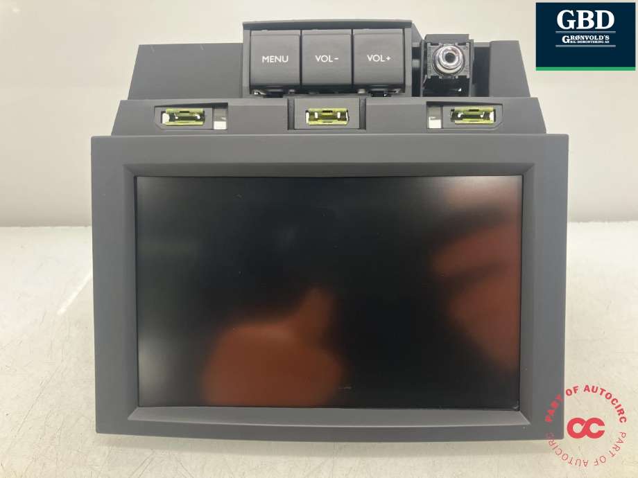 Bilstereo navigasjon til Peugeot Partner 2015-2019 (Type II, Fase 2)  (MAGNETI MARELLI|16 227 941 80|16 808 174 80|98 177 044 80)