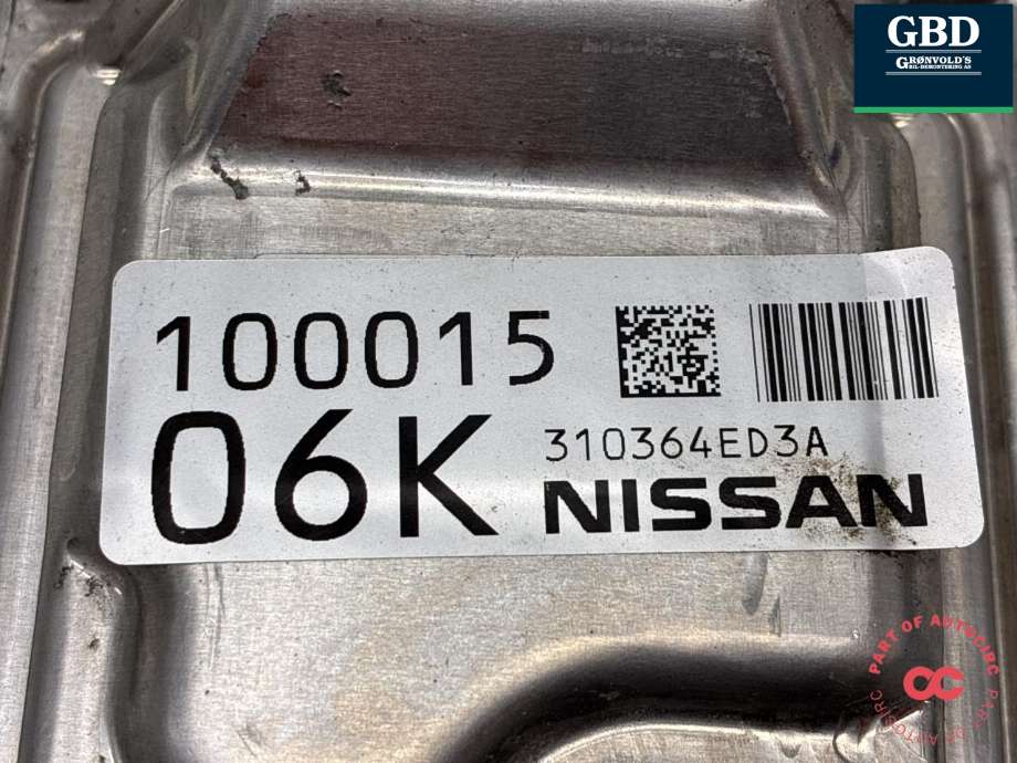Styreenhet girkasse til Nissan Qashqai 2014-2021 (Type II) (310364ED3A|10001506K|)