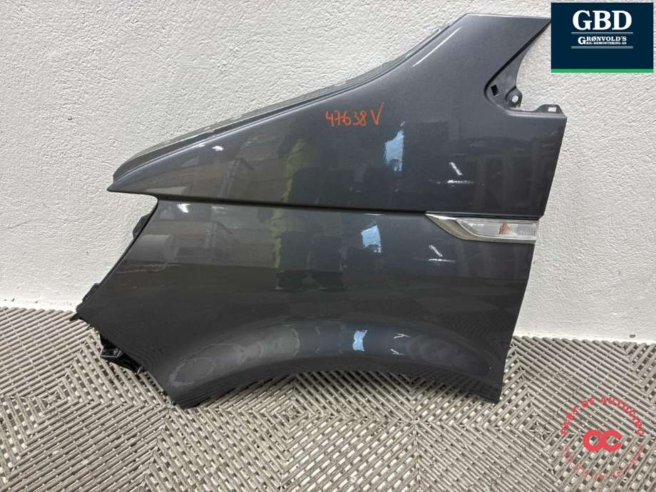 Skjerm venstre foran til VW Transporter / Caravelle 2015-2019 (T6) (T6) (7E0 821 101 B|7E0 821 101 A|)