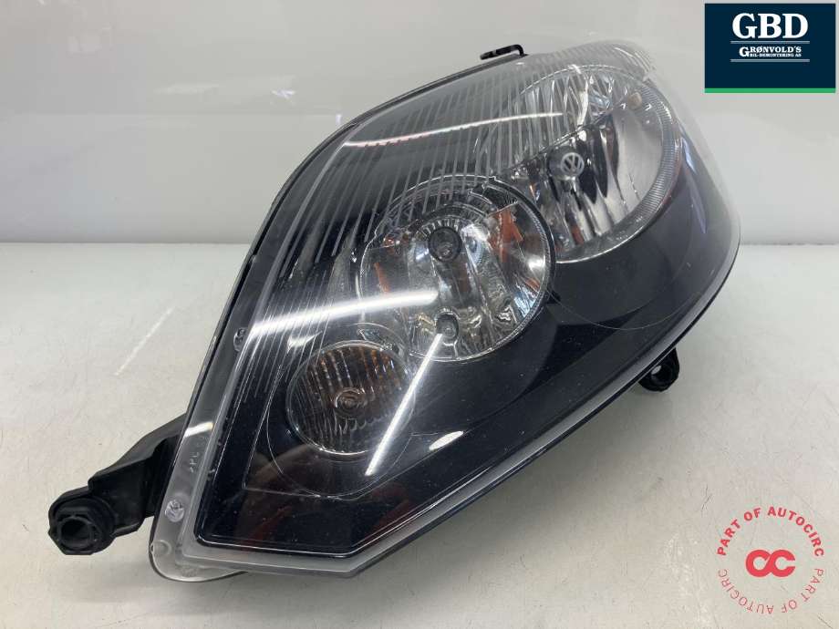 Frontlykt venstre halogen til VW Golf, Plus/Cross 2009-2013 (Fase 2)  (HELLA|5M1 941 005 G|1EE 009 948-01|)