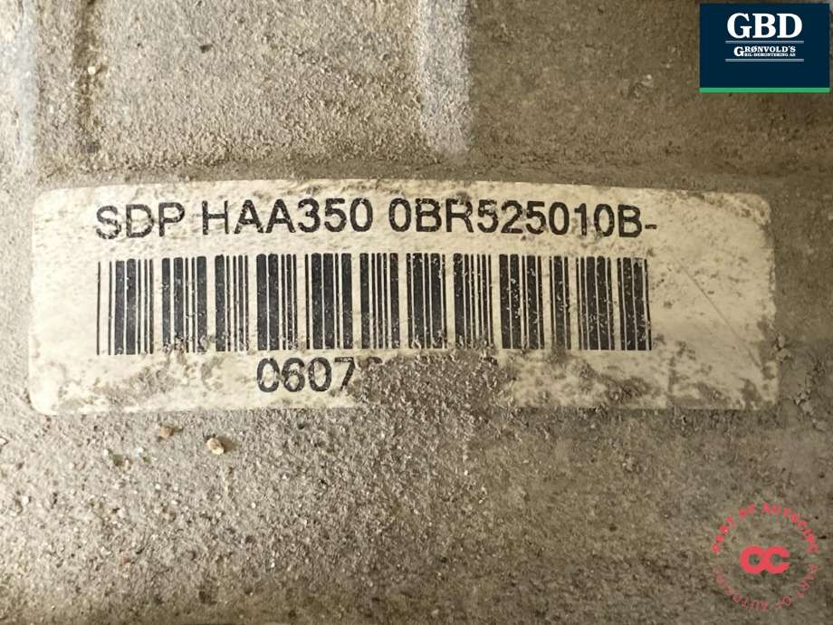 Kardang klokke bak til VW Golf VI 2008-2012 (0AV 525 010 L|)
