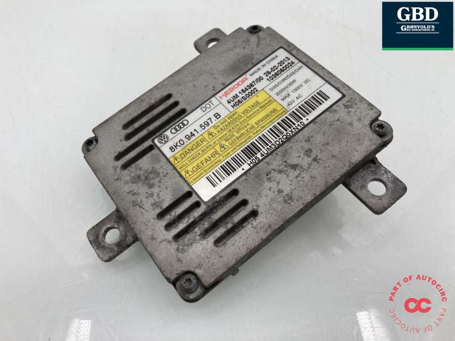 Styreenhet xenon/ballast til VW Passat 2011-2015 (B7) (B7) (8K0 941 597 B|)