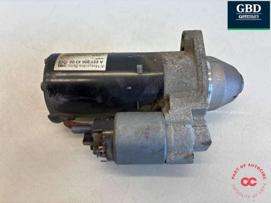 Starter diesel til Mercedes Vito 2014-->> (W447) (W447) (A 651 906 43 00|)