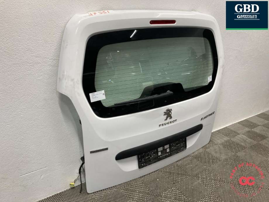 Bakluke til Peugeot Partner 2015-2019 (Type II, Fase 2)  (98 110 286 80|)
