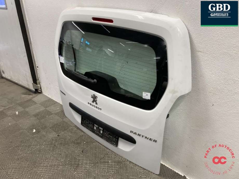 Bakluke til Peugeot Partner 2015-2019 (Type II, Fase 2)  (98 110 286 80|)