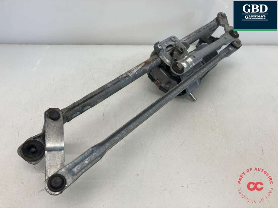 Viskermotor frontrute komplett m/overføring til VW Golf VI 2008-2012 (BOSCH|5K1 955 601|1K1 955 023 H|1K1 955 119 F)