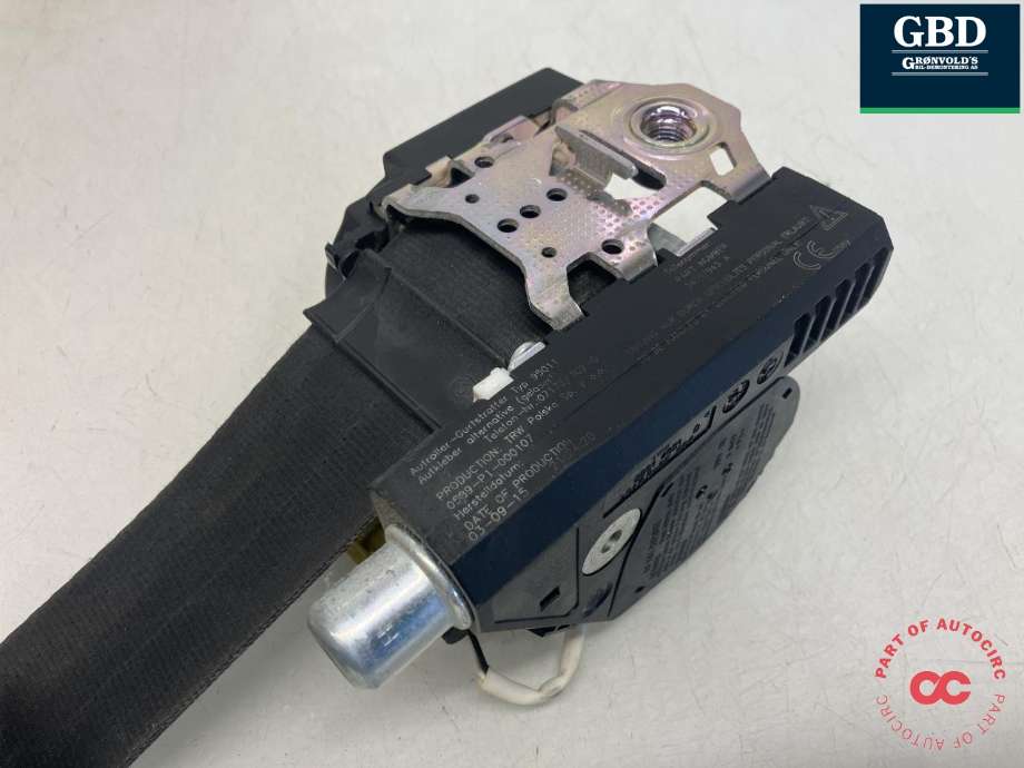 Sikkerhetsbelte foran venstre til VW Transporter / Caravelle 2015-2019 (T6) (T6) (TRW|7E0 857 805 D RAA|7E0 857 805 C RAA|34156807)