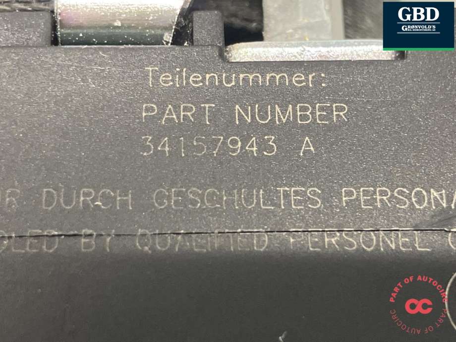 Sikkerhetsbelte foran venstre til VW Transporter / Caravelle 2015-2019 (T6) (T6) (TRW|7E0 857 805 D RAA|7E0 857 805 C RAA|34156807)