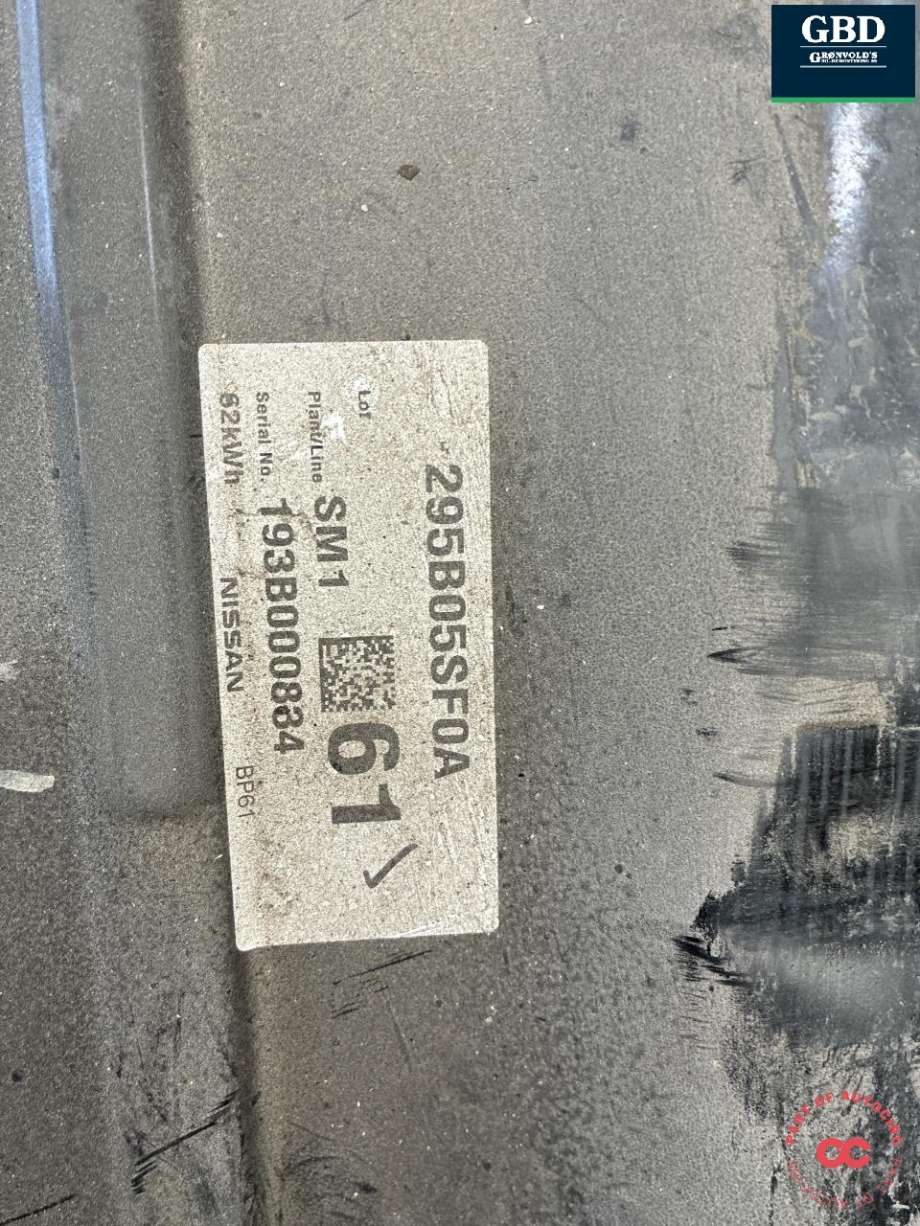 Batteripakke elbil til Nissan Leaf 2018-->> (Type II) (295B05SH9E|295B05SH9A|)