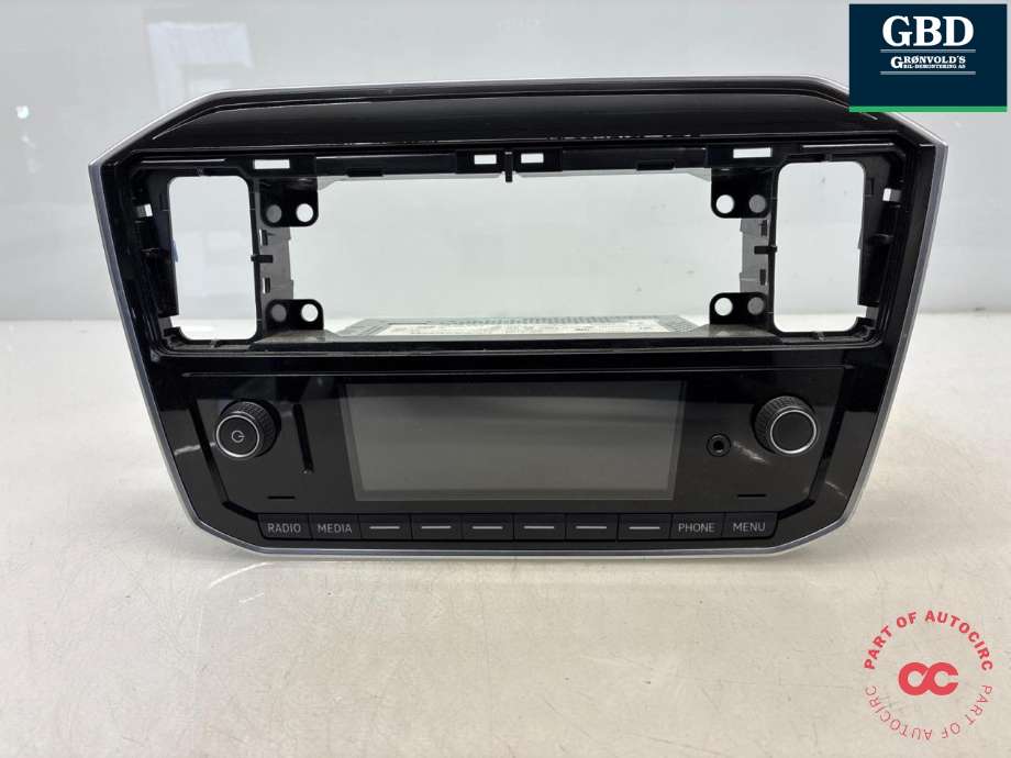 Bilstereo til VW E-Up, 2013-2019  (1S0 035 869 B  TAI)