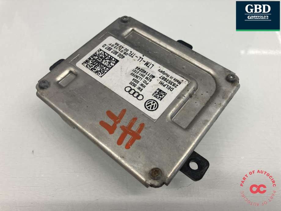 Styreenhet xenon/ballast til Audi Q5 2012-2017 (Type I, Fase 2) (DELPHI|4G0 907 697 D|28357987|)