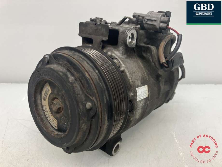 Aircondition kompressor til Mercedes E-Klasse 2013-2016 (Fase 2) (W212) (W212) (DENSO|A 000 830 74 00|A 000 830 26 00|447280-7081)