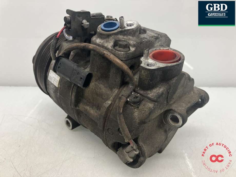 Aircondition kompressor til Mercedes E-Klasse 2013-2016 (Fase 2) (W212) (W212) (DENSO|A 000 830 74 00|A 000 830 26 00|447280-7081)